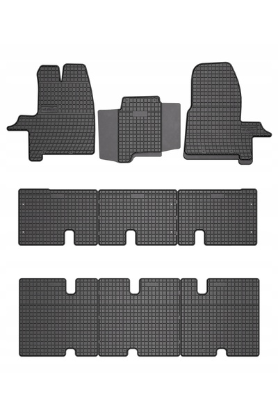 Other DYWANIKI GUMOWE FORD Transit Mk8 2014-2025 8 9 osób 3 rzędy ET