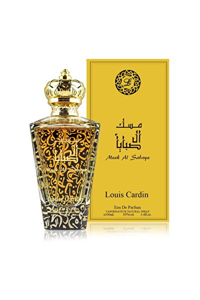 Louis Cardin Musk Al Sabaya Parfum for Unisex Edp 100 ml - 96 Hour Monster Lo...