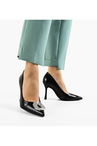 BENOTTİ Aliss Black Women's Heels Size: 37