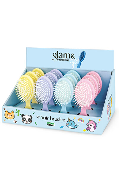 Lebez Perie ovala - Glam & Go, 4 modele asortate, pret/1 buc