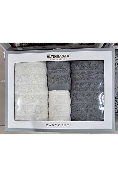 Altınbaşak Набір для ванної кімнати Monna / Набір для хамаму, 4 предмети, кол...