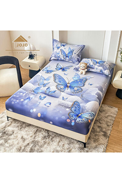 FIONNA.RO Stretchy Duvet Cover and Pillowcases Made of Finet 160x200cm 5D - B...