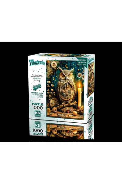 Ks Puzzle Ks 20849 Puzzle 1000 the Silent Town Watched by the Owl