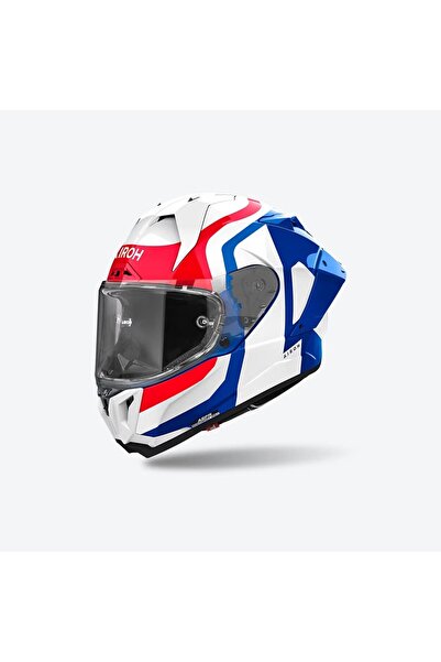 Airoh Gp 800 Competıtıon Mavi-Kırmızı Parlak Motosiklet Kaskı