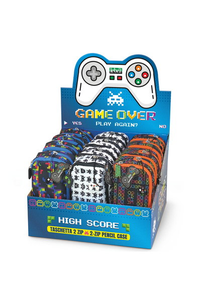 Lebez Penar Game Over – cu 2 fermoare si charms, pret/1 buc