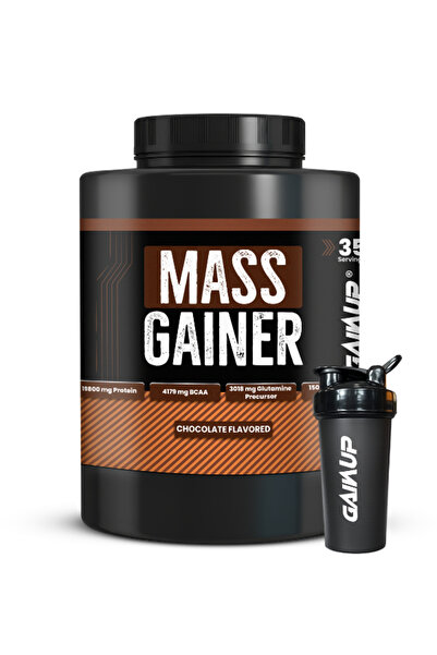 Gainup Mass Gainer 3500gr - Çikolata - Kilo ve Hacim Aldırıcı Destek Karbonhi...