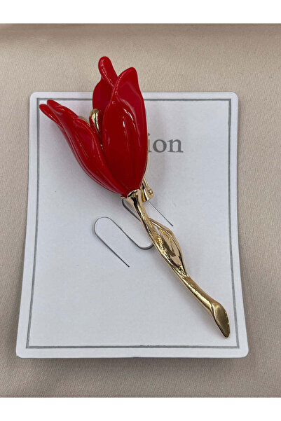 Broche Brooch made of alloy and zircon crystals