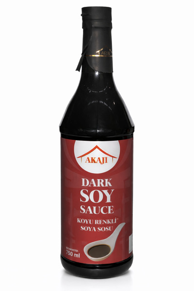 Akaji Dark Soya Sosu 750 ml (Koyu Renkli Soya Sosu)