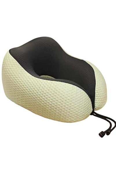 VİO Memory Foam Supportive U Shape Travel Pillow for Neck Head Shoulder Support