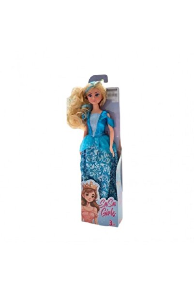 Be Venom™ Papusa 29 cm, Printesa, rochie culoare albastra/roz