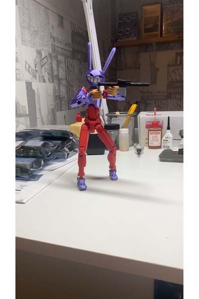 Modellio3D JAX Figür – The Amazing Digital Circus (TADC) – 20 cm – Renkli Baskı