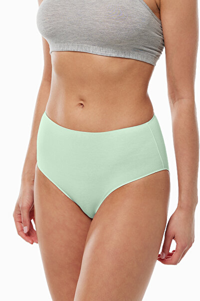 Malabadi Women's Green 2-Pack Modal High Waist Slip Panties 1955