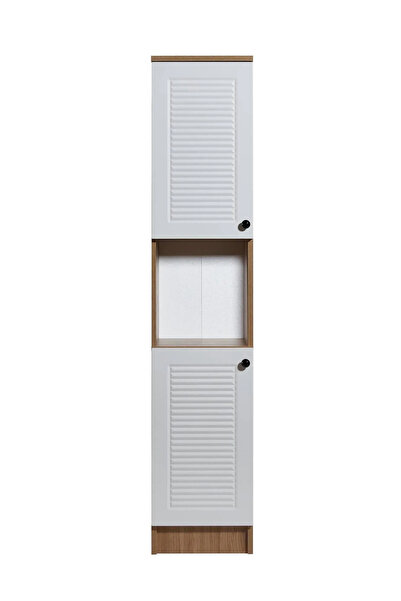 Home EUR078 2 Kapaklı ve Raflı Çok Amaçlı Dolap