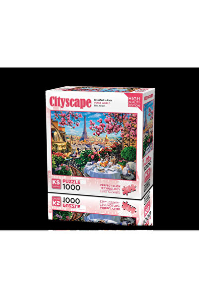 Ks Puzzle Ks 20792 بازل 1000 قطعة: الإفطار في باريس