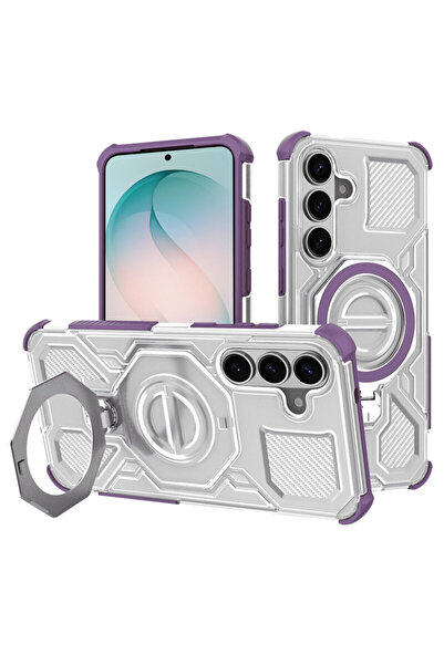 Techsuit Carcasă Carbon Shield PRO pentru Samsung Galaxy S26 Plus, violet