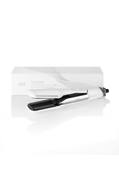 Ghd DUET STYLE BEYAZ İKİSİ BİR ARADA SAÇ ŞEKİLLENDİRİCİ (ISLAKTAN KURUYA)