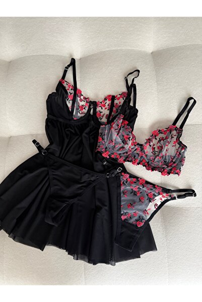 EDLİNGERİE Hillary Babydoll Set