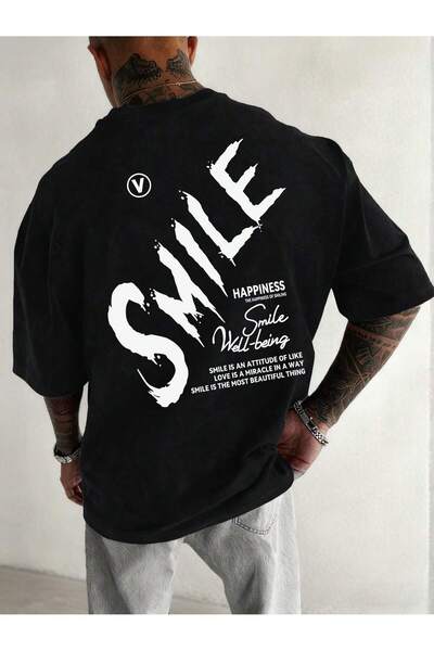 PENTHİLUS تي شيرت رياضي صيفي للرجال مطبوع برقبة دائرية من ستريت سبورت