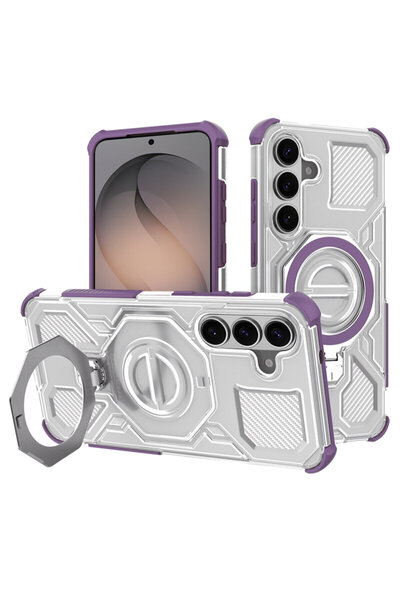 Techsuit Carcasă Carbon Shield PRO pentru Samsung Galaxy S26, violet