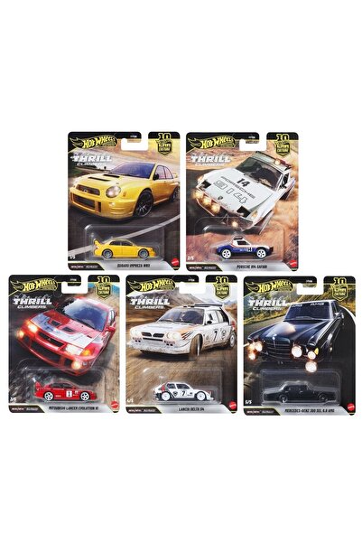 HOT WHEELS Premium Thrill Climbers 5’li Set – Car Culture 10. Yıl Özel Seri