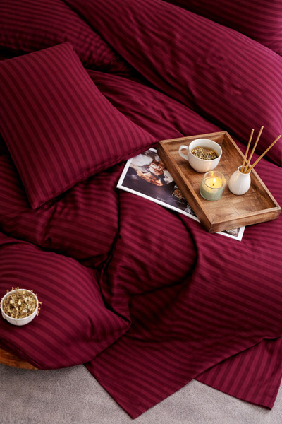 moon secret tekstil Double Cotton Satin Duvet Cover Set Easy Ironing Advantage