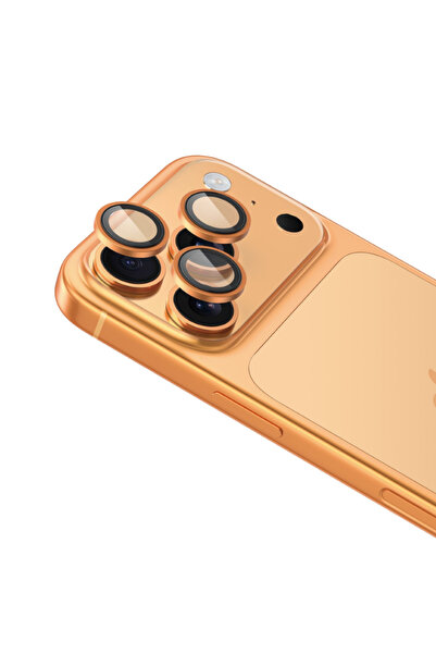 ArmorPro عدسات حماية كاميرا ارمر برو - ايفون 17 برو ماكس - برتقالي