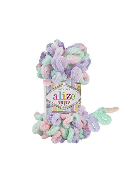 Alize Puffy Color Fire de tricotat 100 gr