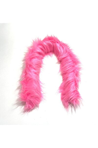 karantuhafiye Γούνα για κουκούλα / Ροζ / 70 εκ.