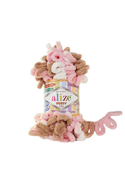 Alize Puffy Color Knitting Yarn 100 Gr