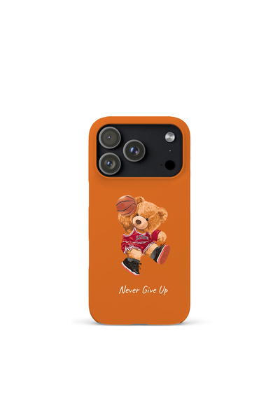 KaffCase حافظة إطلاق مطبوعة بتصميم دب تيدي متوافقة مع آيفون 17 برو بتصميم Nev...