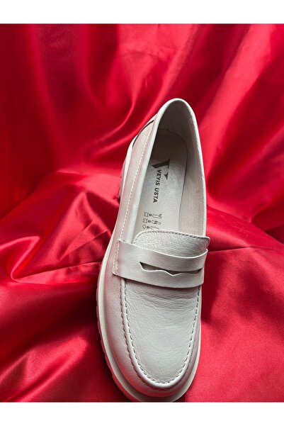 VEYİS USTA Genuine Leather Loufer Thick Sole