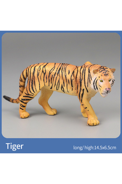 Choice9 نماذج حيوانات تعليمية صلبة تحاكي النمر - ألعاب عالم الحيوانات البرية ...