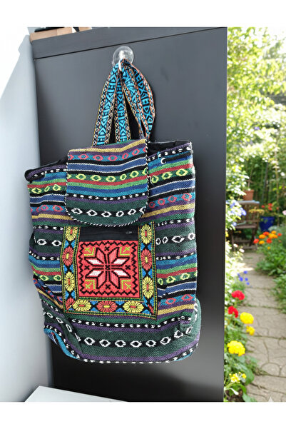 Meya design Ethnic Patterned Backpack – Bohemian Casual Bag