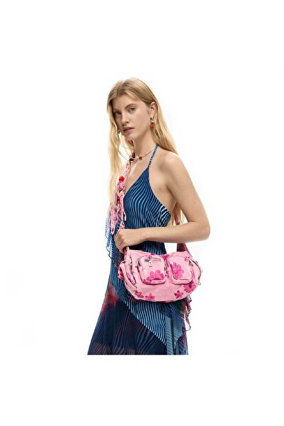 Desigual Women's crossbody bag, Desigual, Margaritas Habana series, Pink