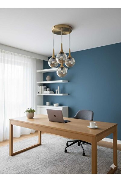 Delf YAPI SARKIT 4 LÜ AVİZE ŞIK MODERN AVİZE