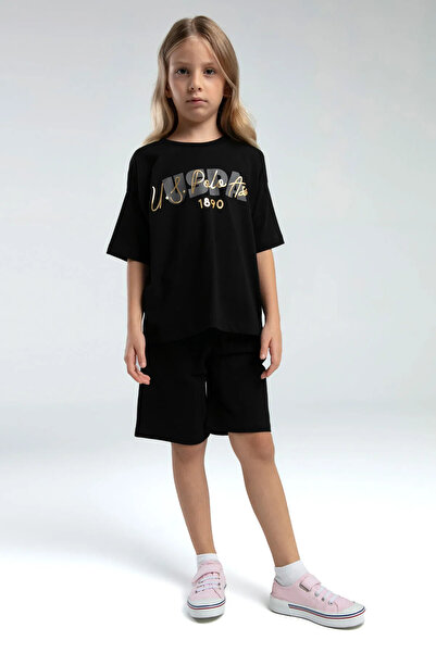 U.S. Polo Assn. طقم بيرمودا للفتيات