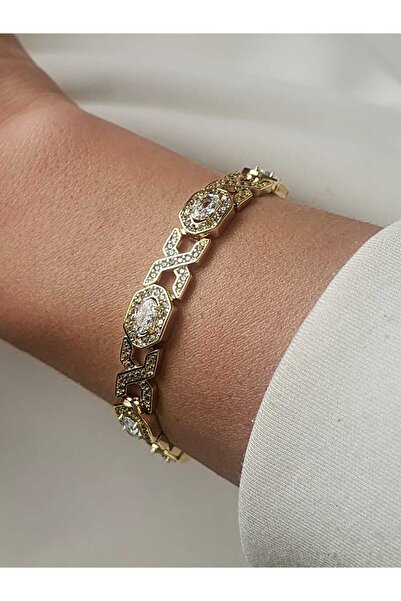 ZÜLİSCH Steel Xuping Original Quality Zircon Stone Gold Color Stainless Steel...