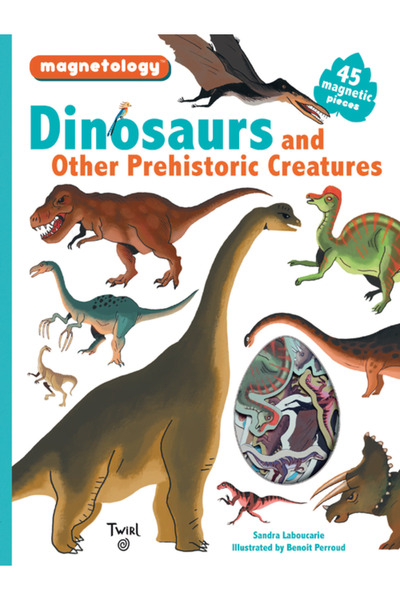 Abrams & Chronicle Books Magnetologie - Dinozauri și alte creaturi preistorice