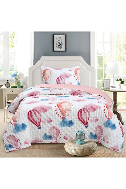 Çapa Home Young Balon Model Stone Wash Micro Soft Baskılı Tek Kişilik Yatak Ö...