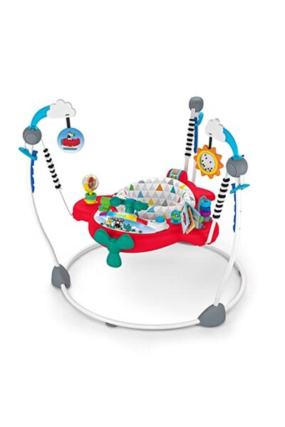 markentegra Etkileşimli Uçak Aktivite Zıpzıpı 6 Aylık ve Üzeri Bebekler İçin