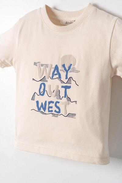 nk kids Tricou West pentru băieți NK-41629-Y