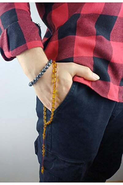 SEVER DOĞAL TAŞ Serdar Akdeniz Usta İşçilik & İmzalı Tesbih (Meşhur Halkalı İ...