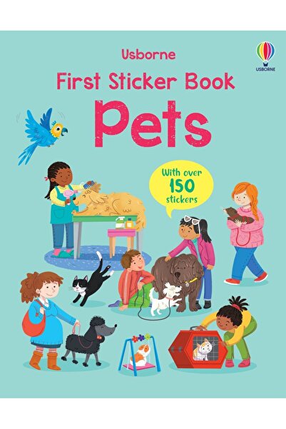 Usborne First Sticker Book Pets