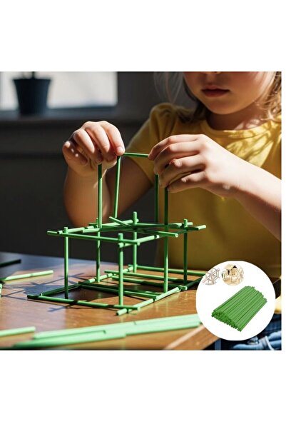 Kika Wooden Stick 13 cm 40 Pieces Green