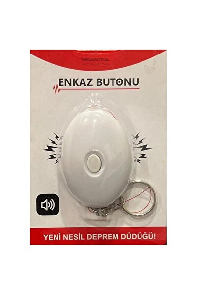 AyrStore Deprem Enkaz Butonu Güvenlik Alarmı Anahtarlık Panik Butonu Yaşlı En...