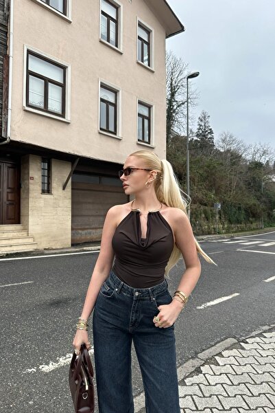 lizge giyim ACCESSORY DETAILED BLUZ