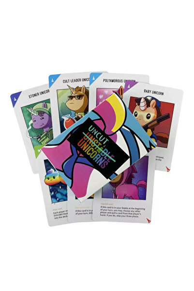 Choice4 لعبة Unstable Unicorns 8 Unstable Unicorns Board English Family Party...