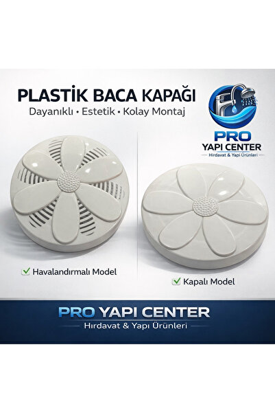 YMN PLASTİK BACA KAPAĞI
