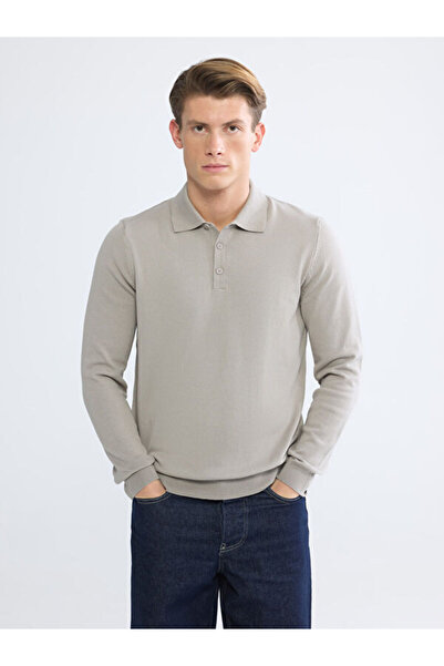 LC Waikiki Sparkling Choices by Shining Store Devrik Roba Collar Men's Knitwe...