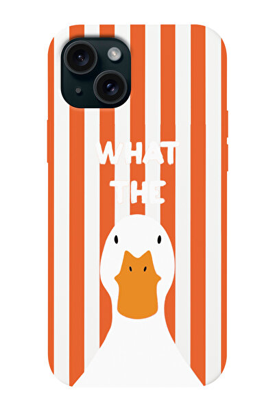 shoptocase iPhone 13 Compatible What Thu Duck Patterned Suede Inside Launch P...